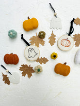 Load image into Gallery viewer, Halloween Collection Spooky Ghost or Pumpkin Mini Hoop
